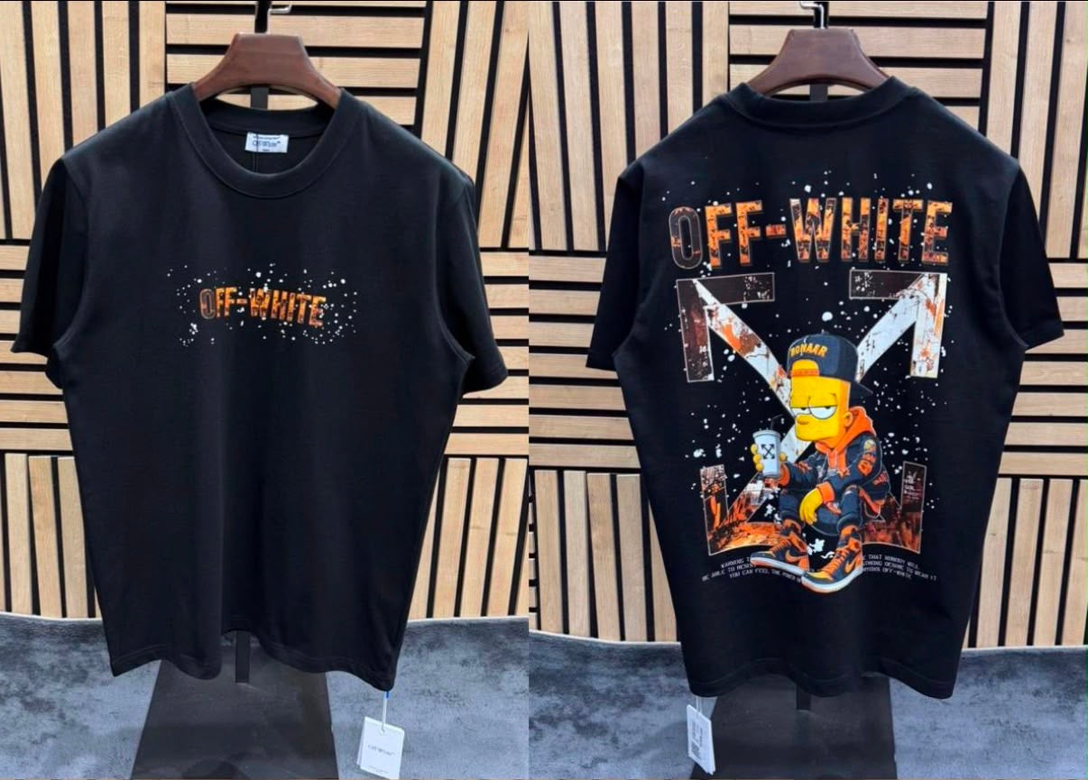 CAMISETA OFF WHITE (BART)