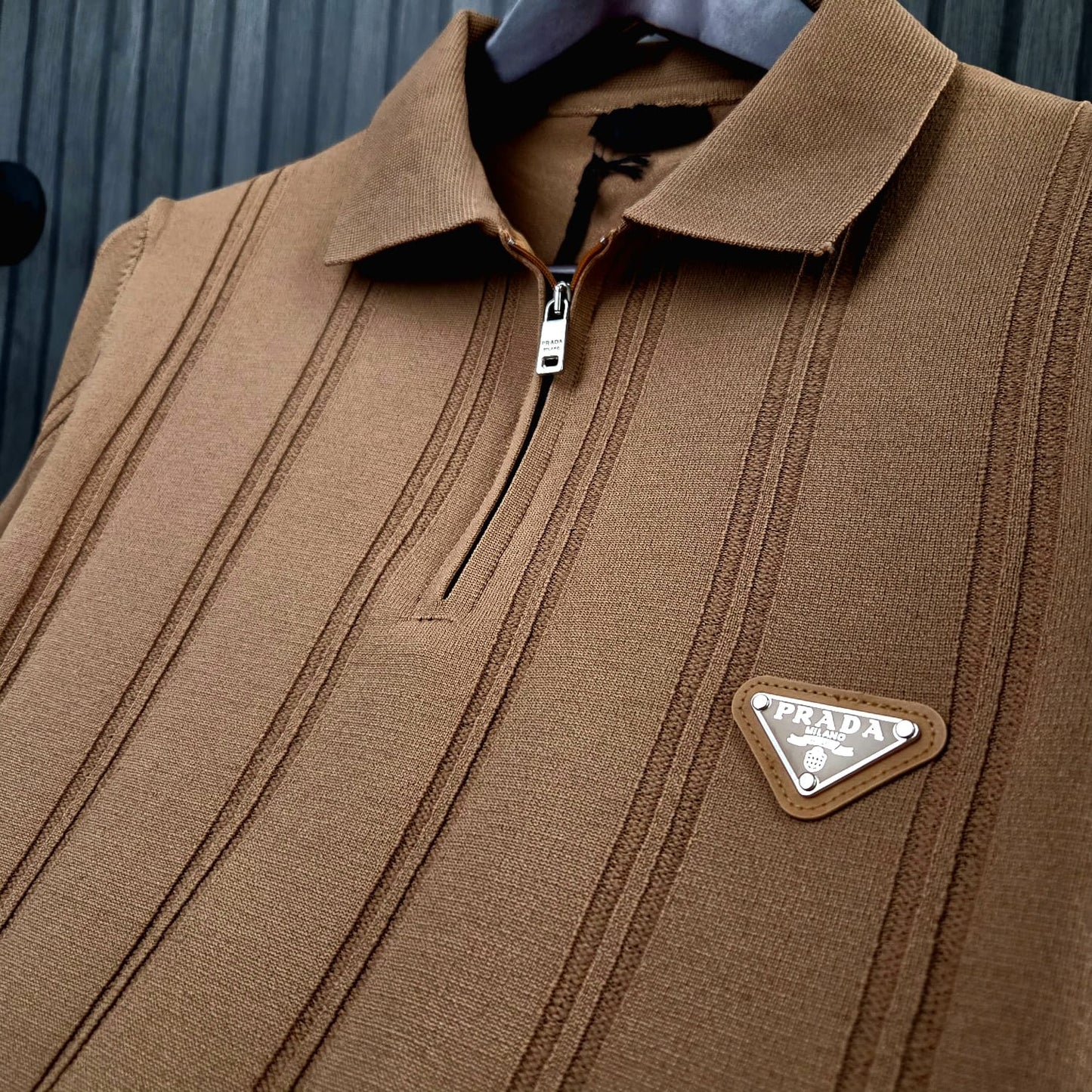 POLO PRAD@ (Marron)