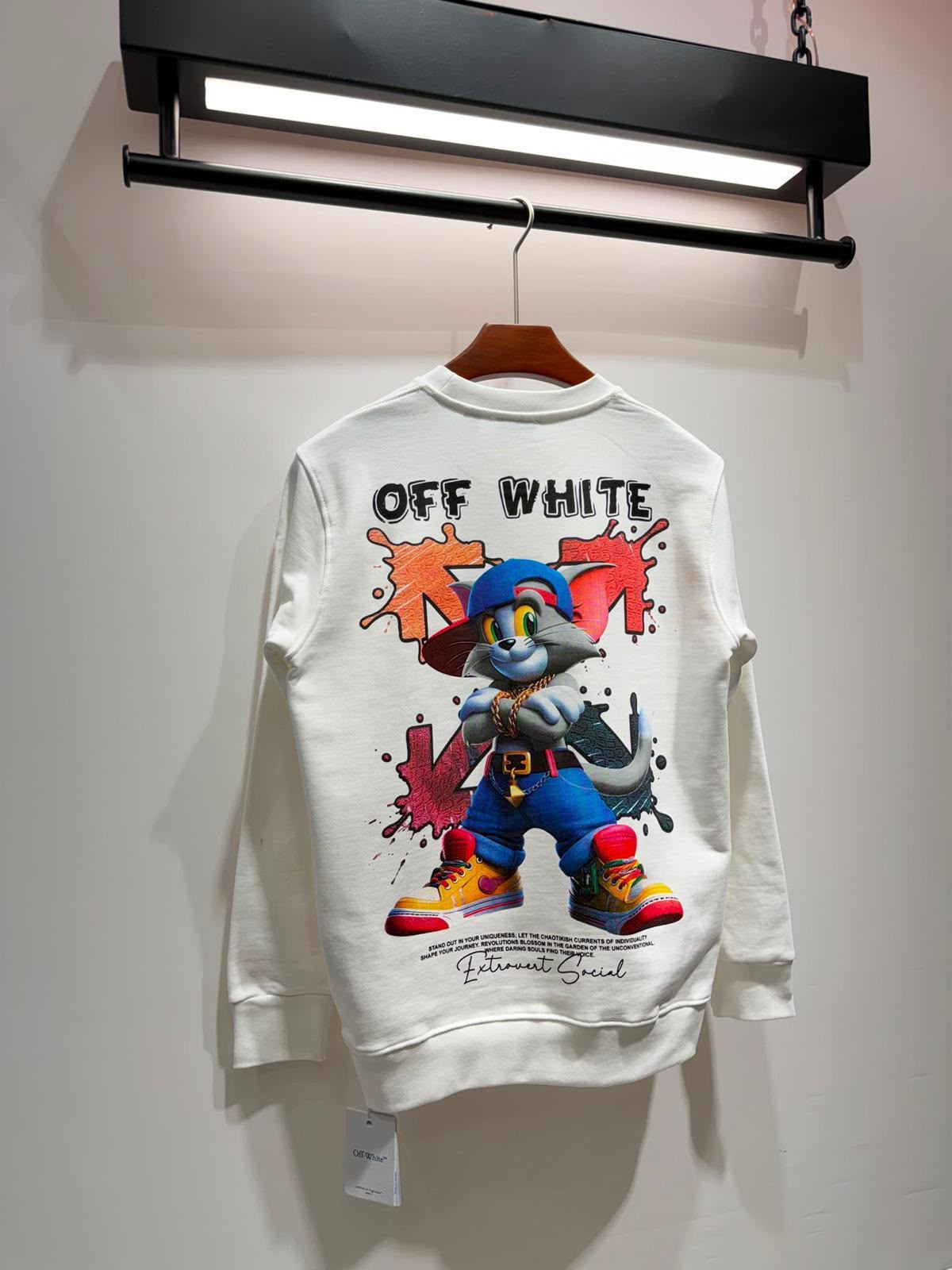 SUDADERA Off-Wh (Tom)
