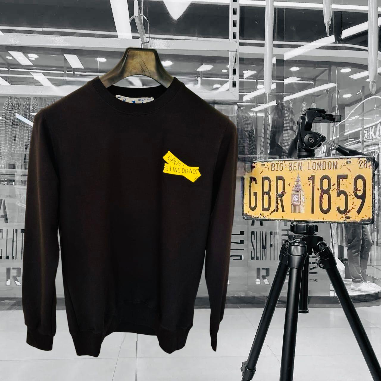 SUDADERA OFF WHITE