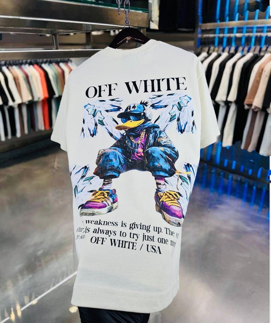 CAMISETA OFF WHITE