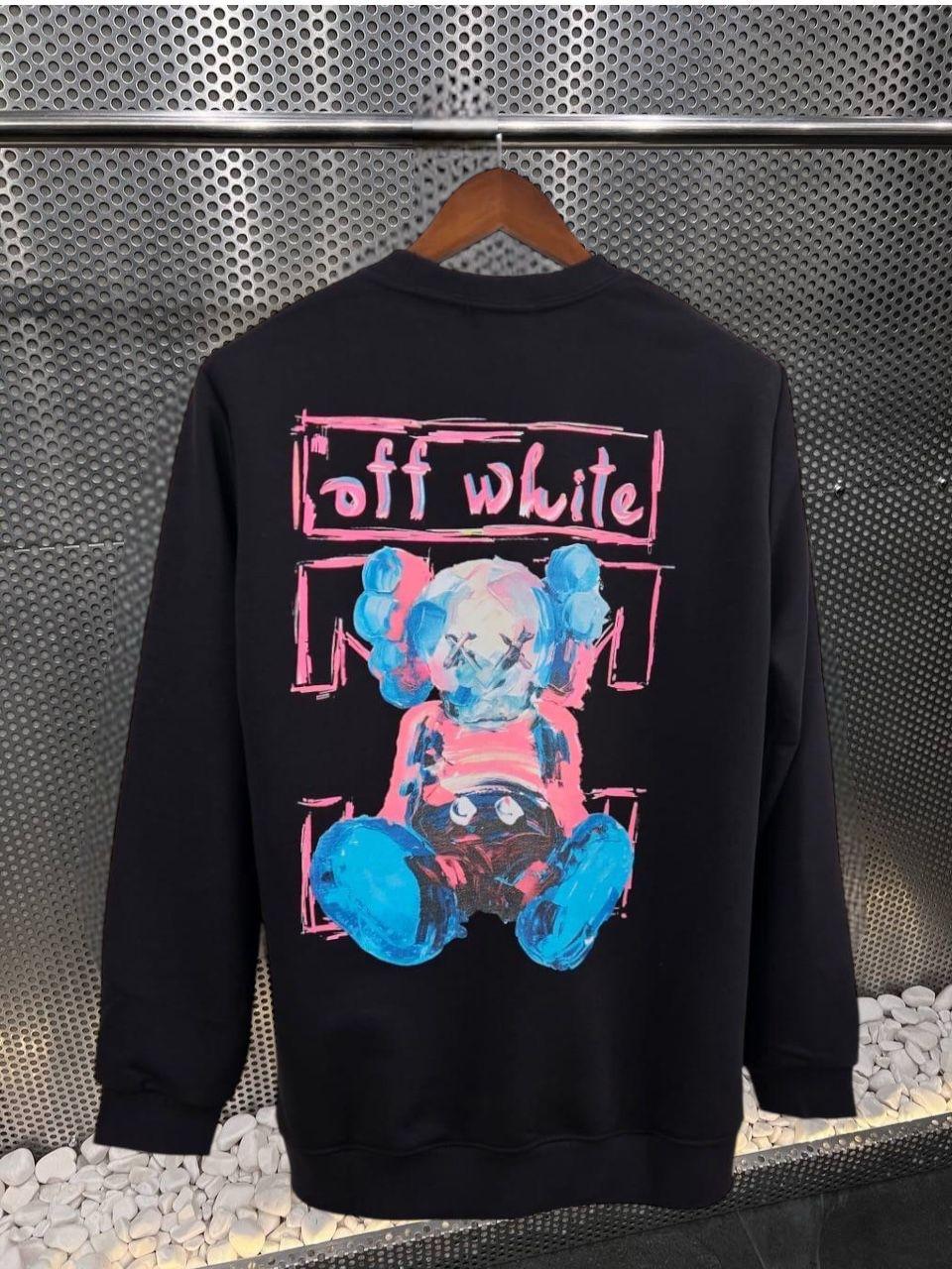 SUDADERA OFF WHITE