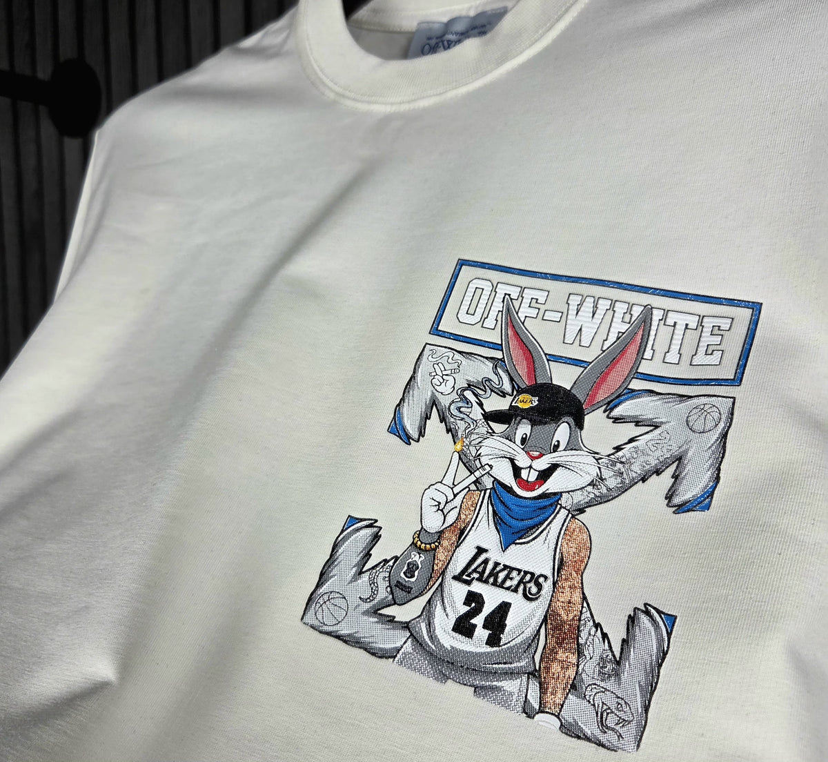 SUDADERA OFF - WHIT€ (Blanca)