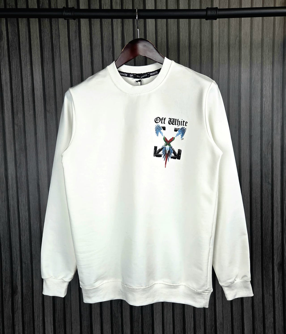 SUDADERA OFF WHIT€