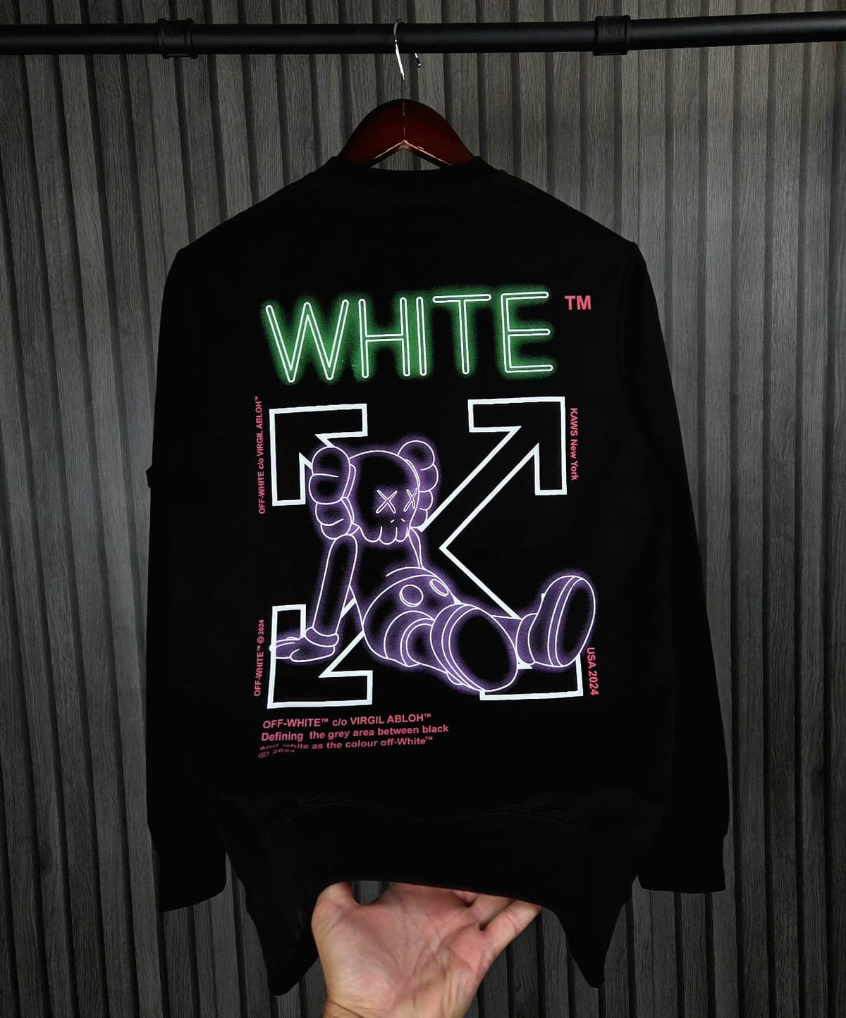 Sudadera OFF-WH
