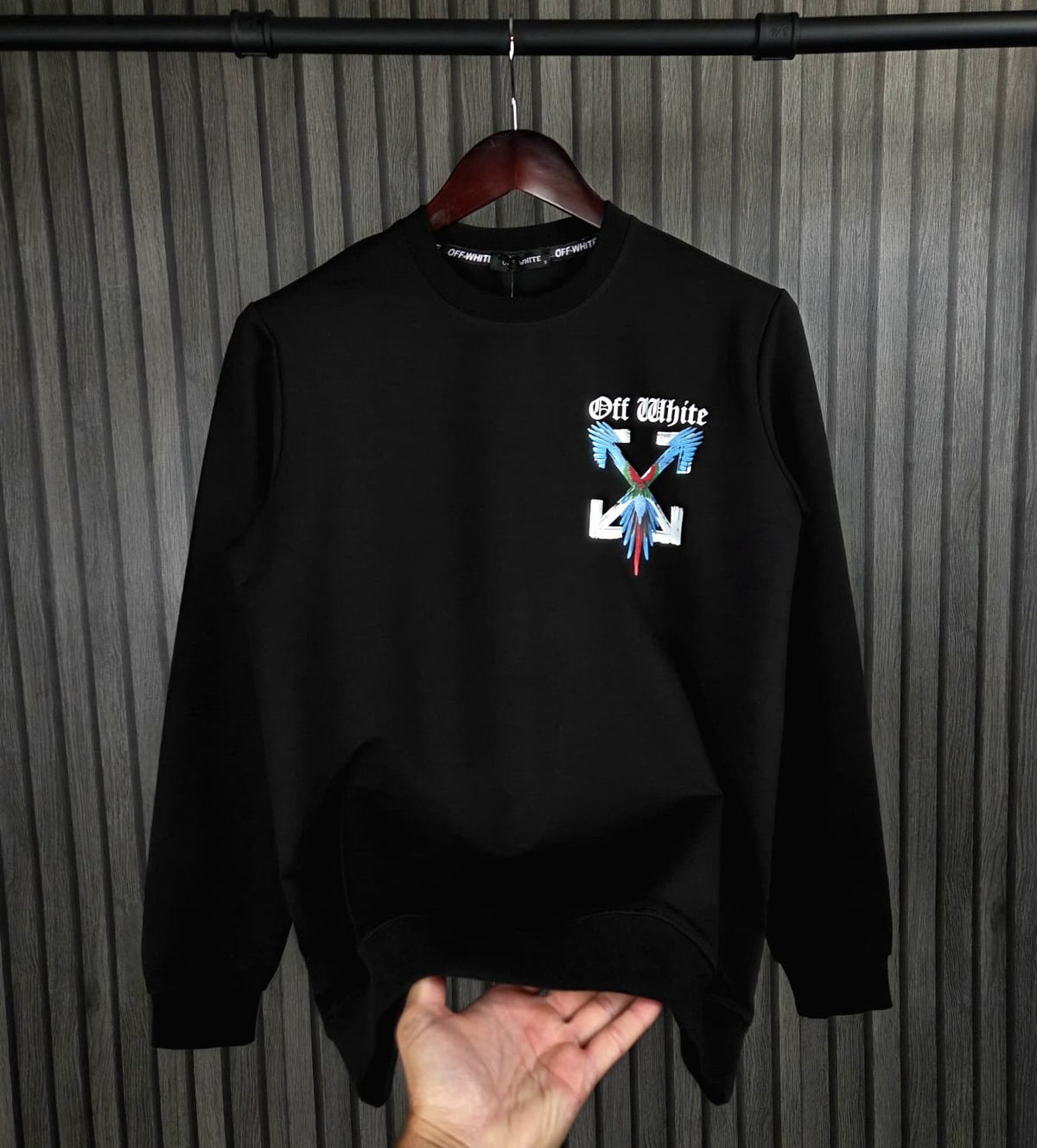 SUDADERA OFF WHIT€