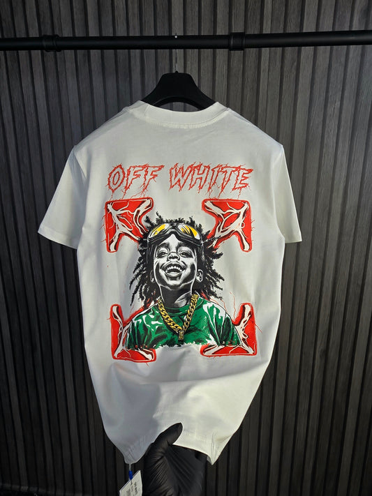 CAMISETA OFF WHIT€ (SMILE)