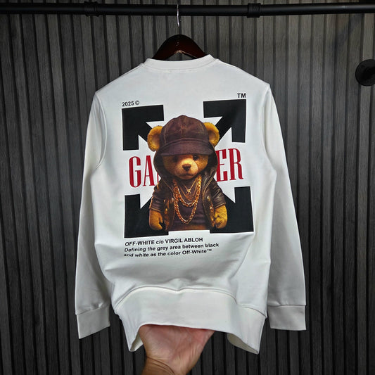 SUDADERA OFF WHITE