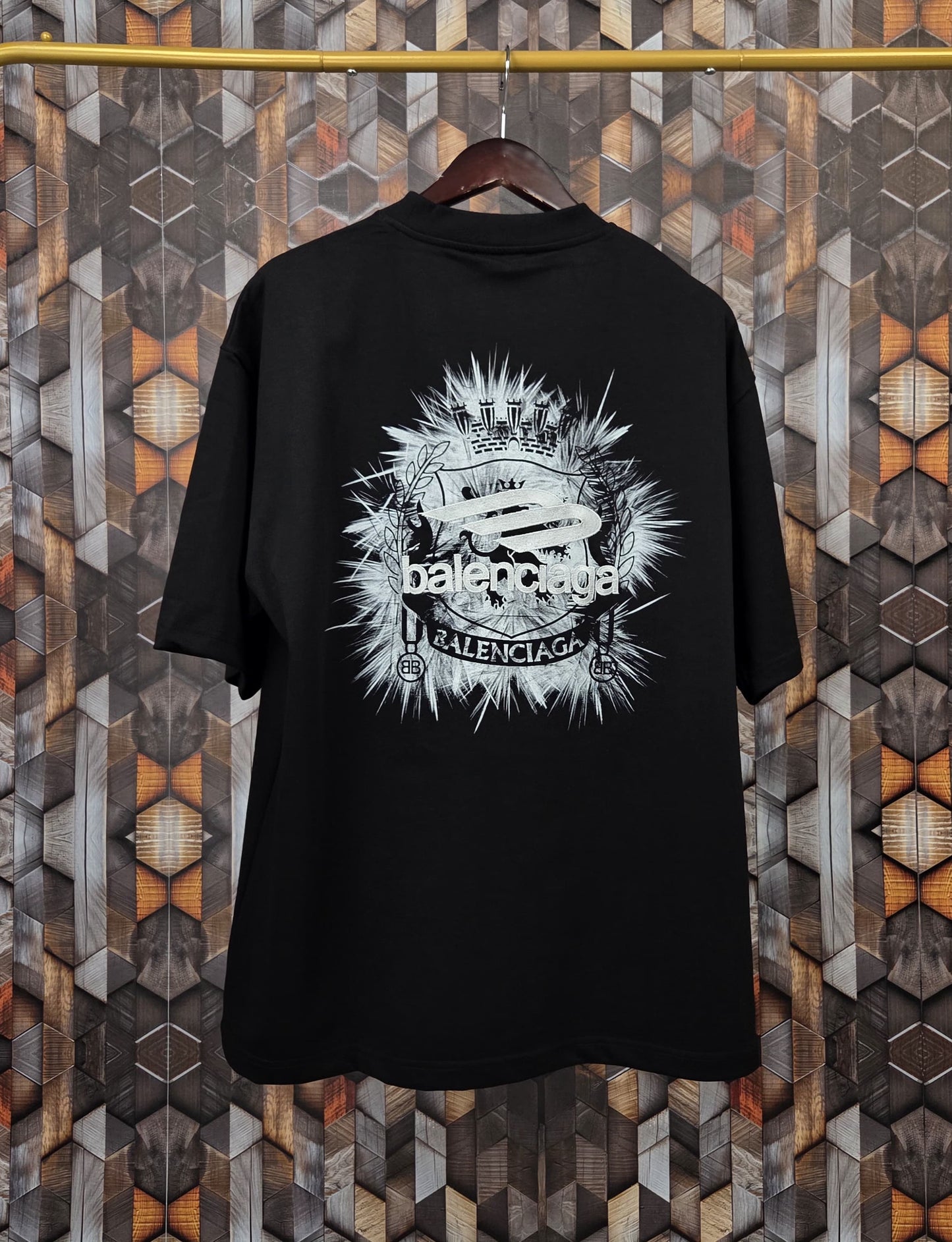 CAMISETA BALENCIAG@  (OVERSIZE)