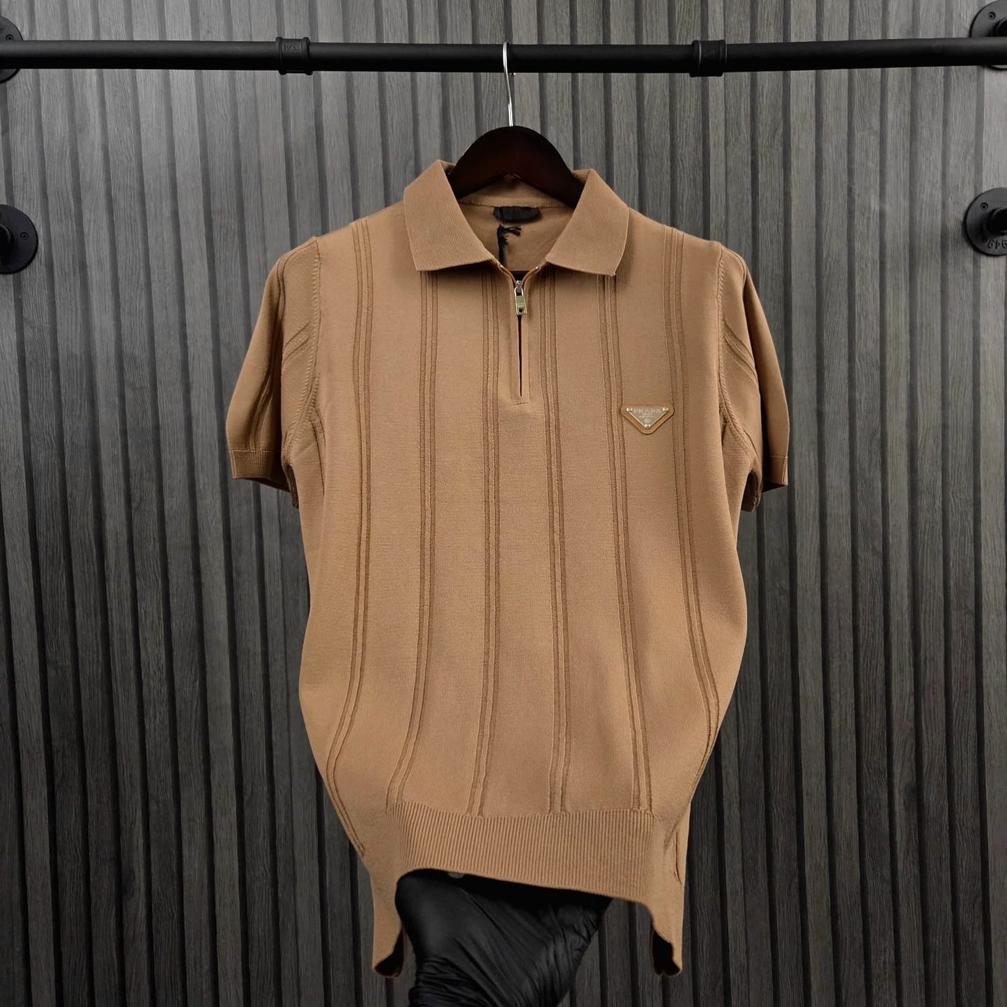 POLO PRAD@ (Marron)